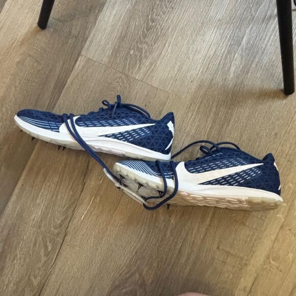 Nike Blue XC Cross Country Spiked Running Shoes - Picture 3 of 6